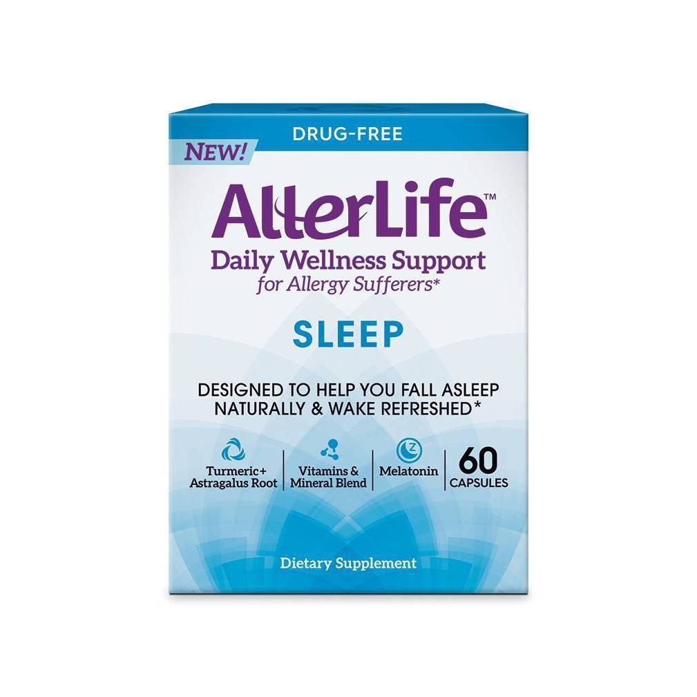 slide 1 of 4, AllerLife Daily Wellness Support Sleep Drug-Free Capsules, 1 ct