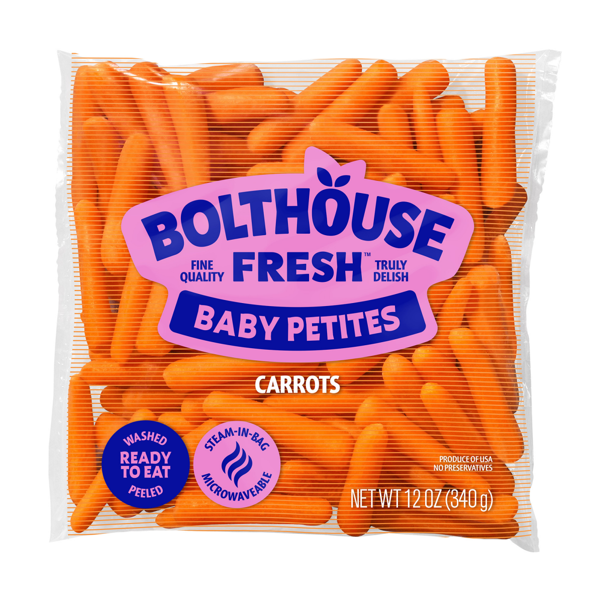 slide 1 of 5, Bolthouse Fresh Baby Petite Carrots, 12 oz, 12 oz