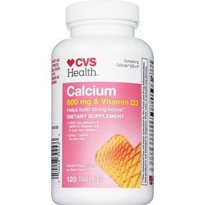 slide 1 of 1, CVS Health Calcium Vitamin D3 Tablets, 120 ct