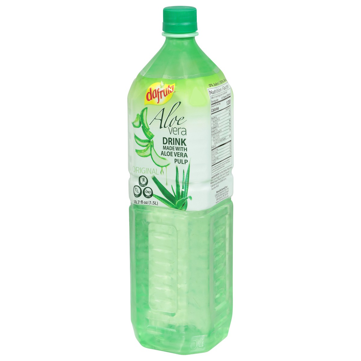 slide 2 of 4, Da Fruta Aloe Vera Drink, 50.7 oz