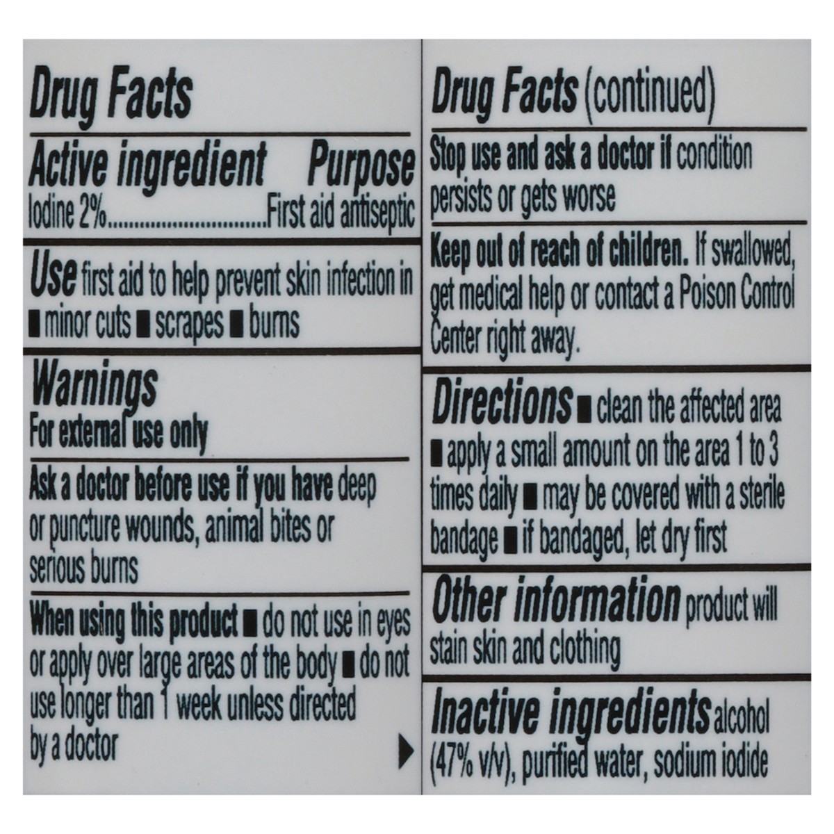 slide 15 of 16, TopCare Health Iodine Tincture USP 1 fl oz, 1 fl oz