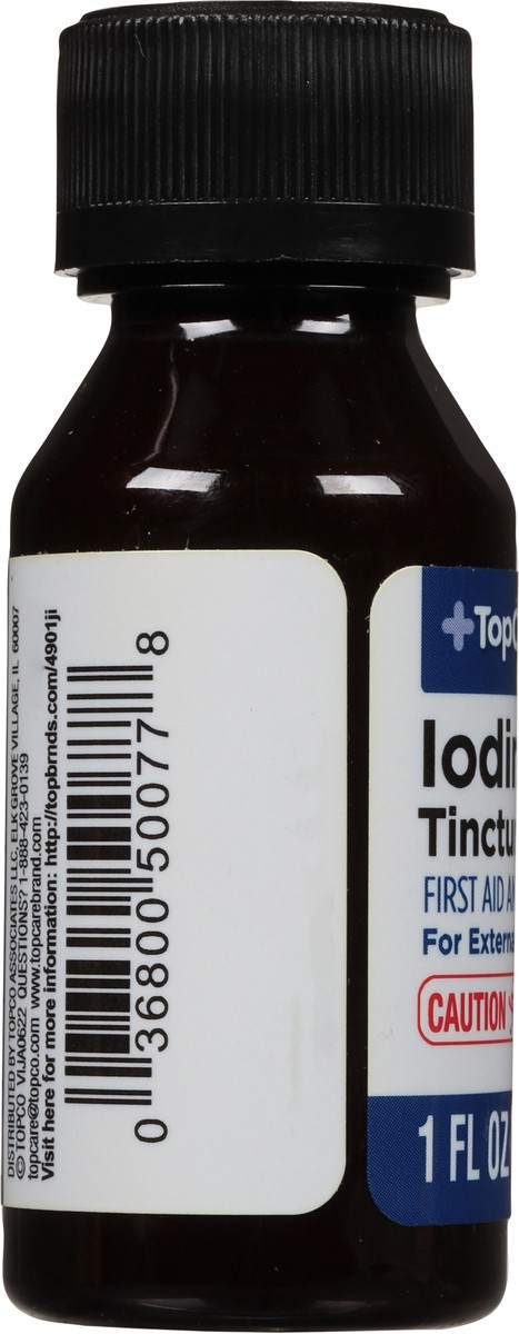 slide 12 of 16, TopCare Health Iodine Tincture USP 1 fl oz, 1 fl oz