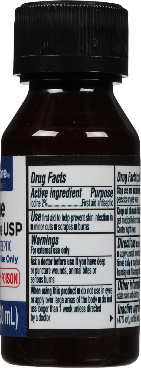 slide 2 of 16, TopCare Health Iodine Tincture USP 1 fl oz, 1 fl oz