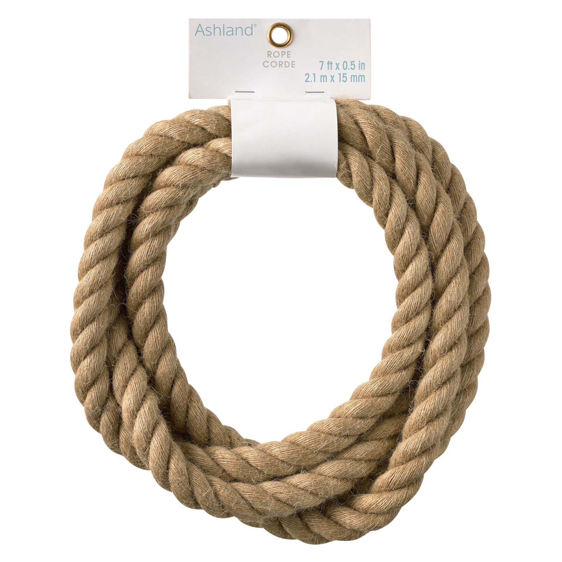 slide 2 of 4, 7ft. Natural Jute Rope By Ashland, 7 ft
