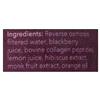 slide 11 of 13, Vital Proteins Blackberry Hibiscus Collagen Water 12 fl oz, 12 oz