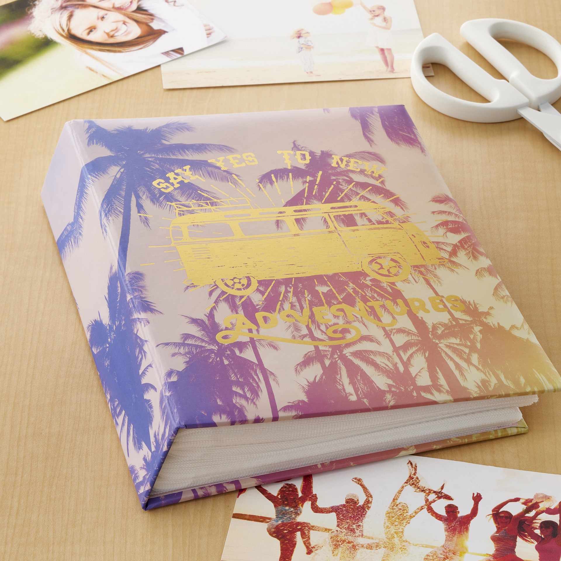 slide 5 of 5, Palm Photo Album By Recollections, 7.3 in x 8.8 in