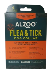 Alzoo All Natural Flea and Tick Pet Dog Collar