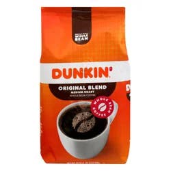 Dunkin' Donuts Dunkin' Original Blend Dark Roast Whole Bean Coffee - 20 oz