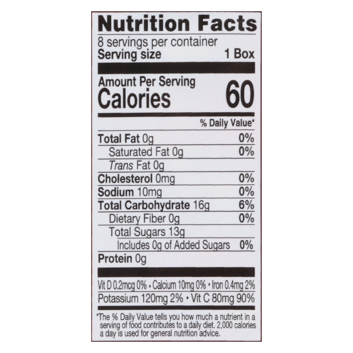 slide 10 of 13, No Sugar Added, 54 fl oz