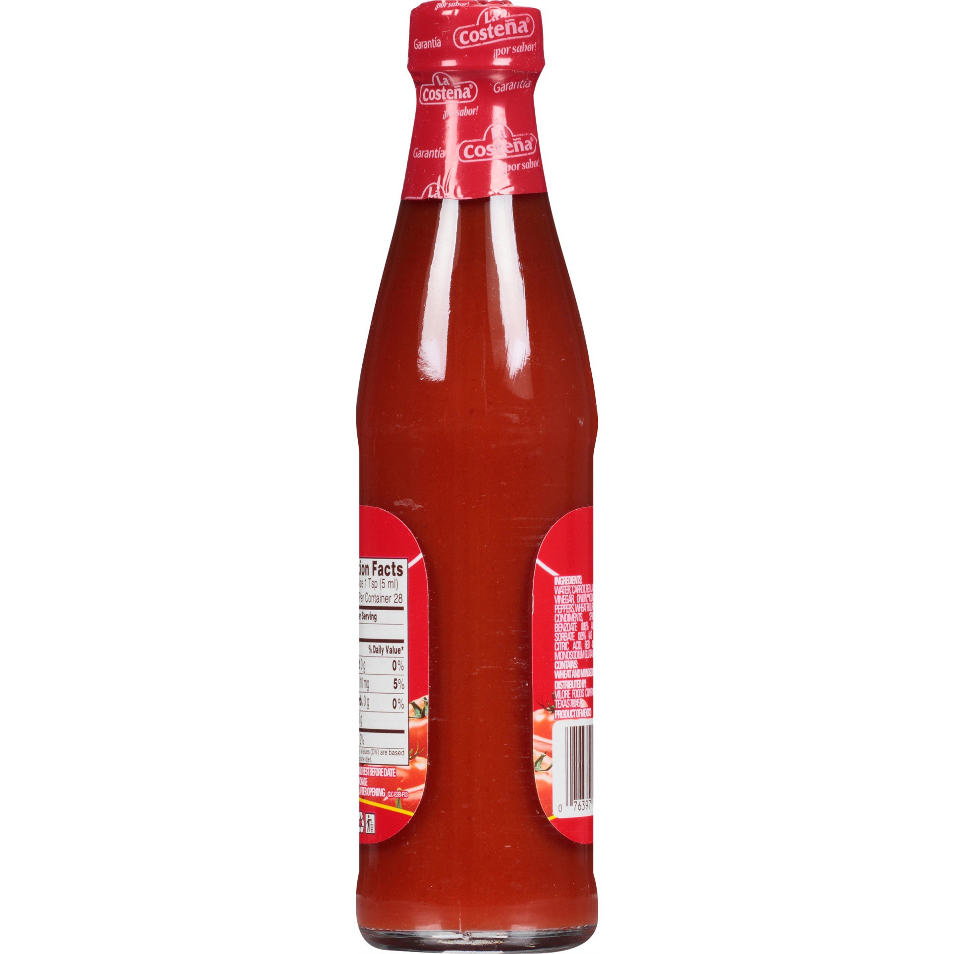 slide 5 of 6, La Costeña Mexican Hot Sauce - 12 ct; 4.7 fl oz, 12 ct; 4.7 fl oz