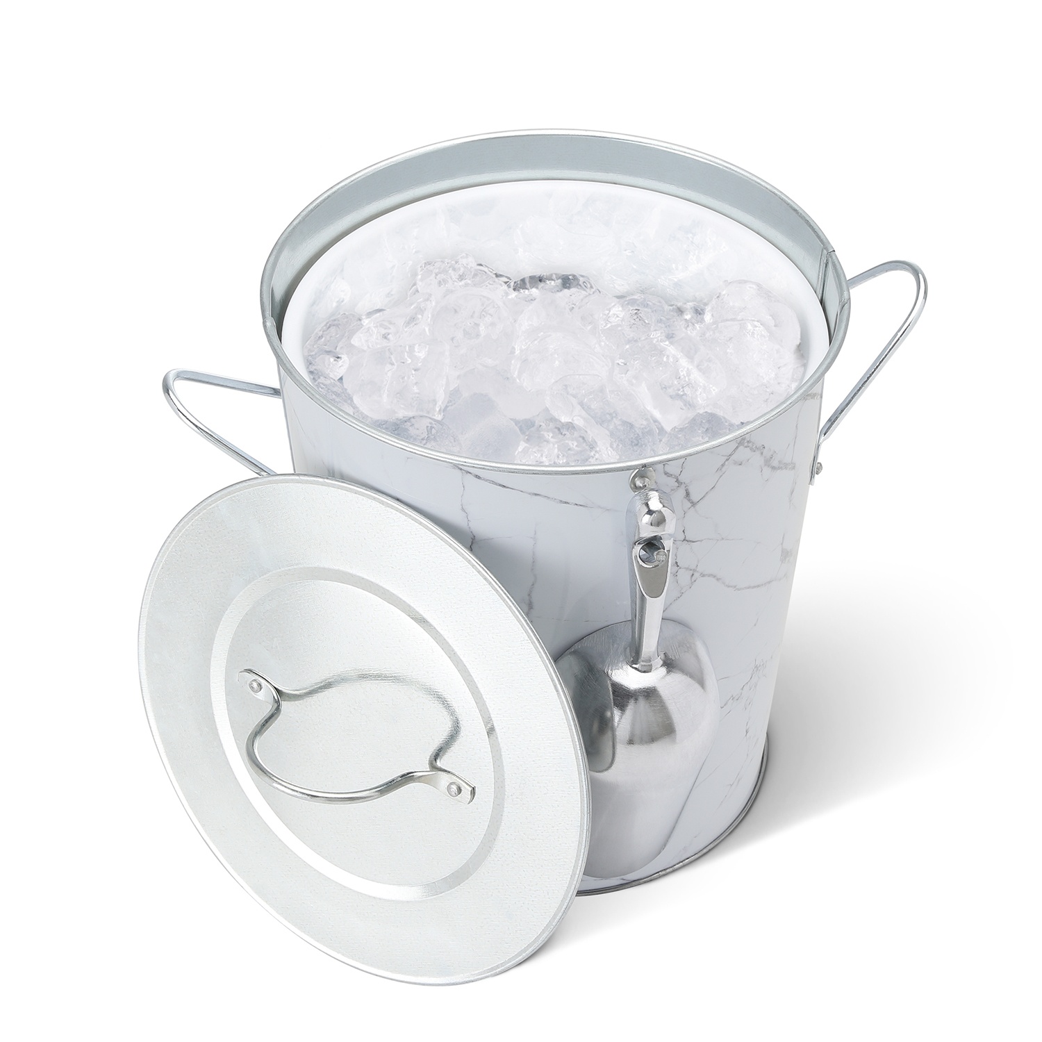 slide 1 of 1, Swig Life Marble Ice Bucket, 9 qt