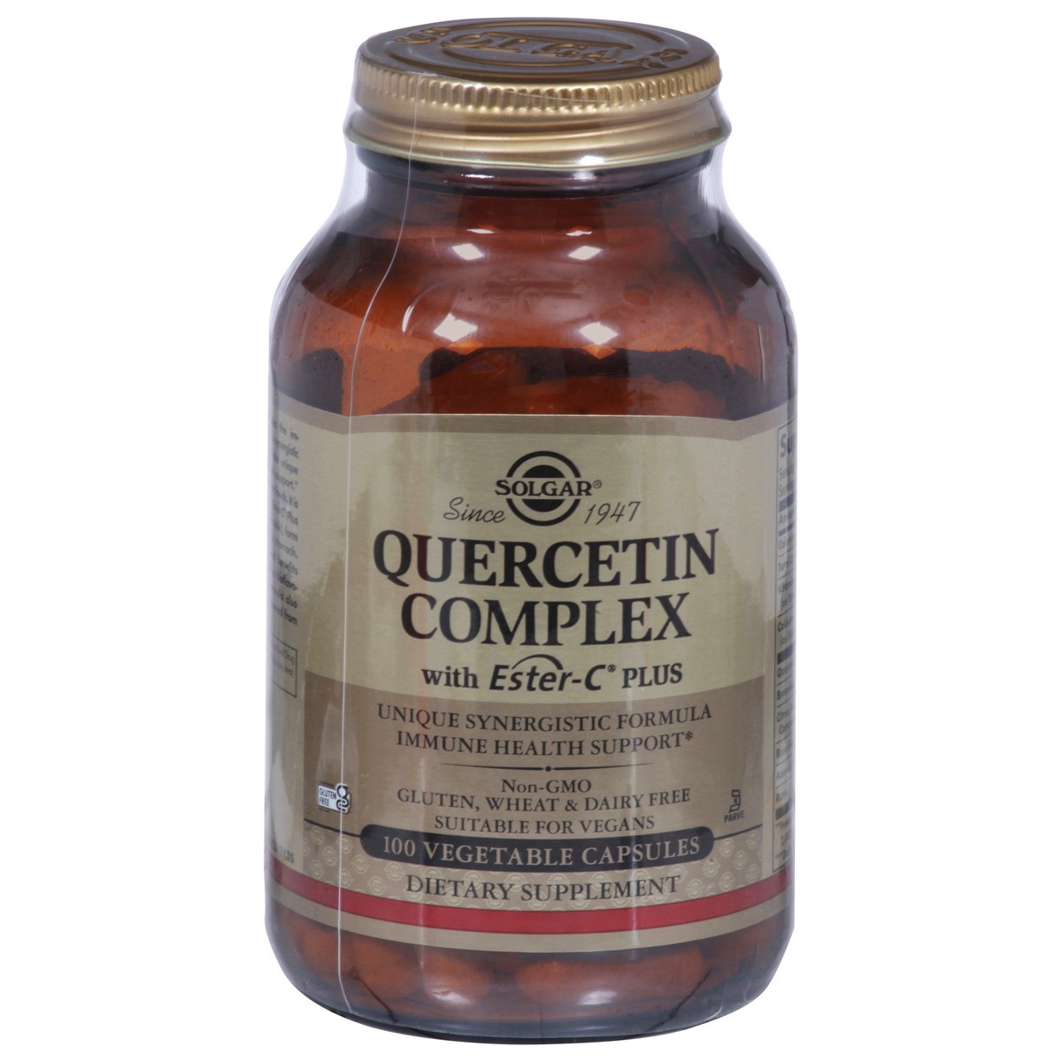 Solgar Quercetin Complex With EsterC Plus Vegetable Capsules 100 ct