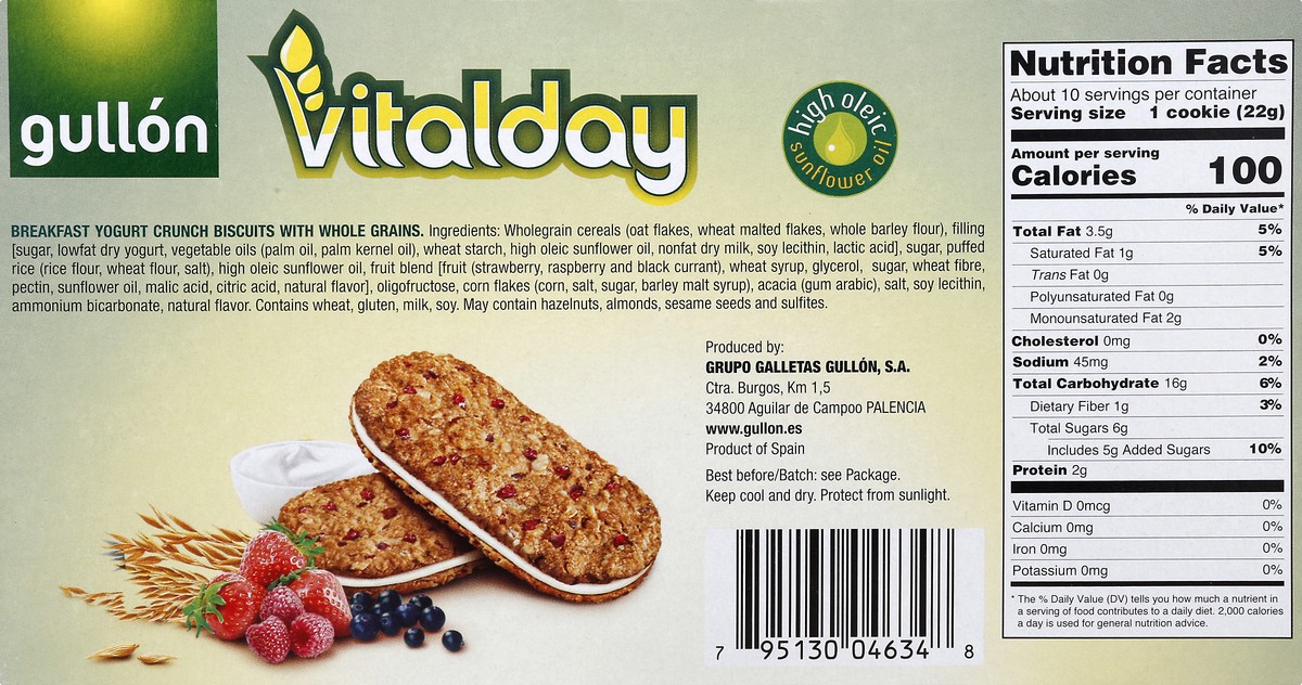 slide 3 of 8, Gullón Biscuits 5 ea, 5 ct