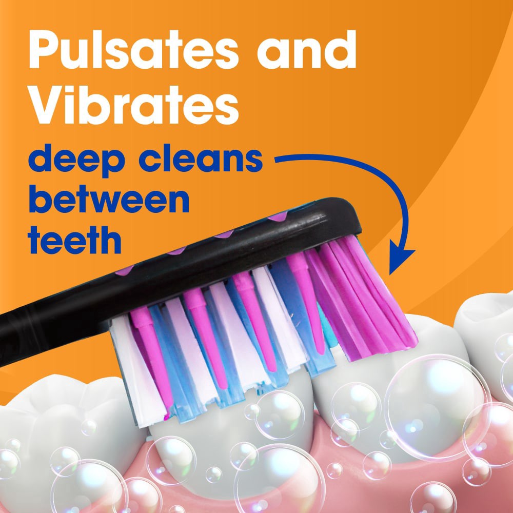 slide 3 of 5, Kroger Vibraclean Deep Cleaning Medium Toothbrush, 1 ct