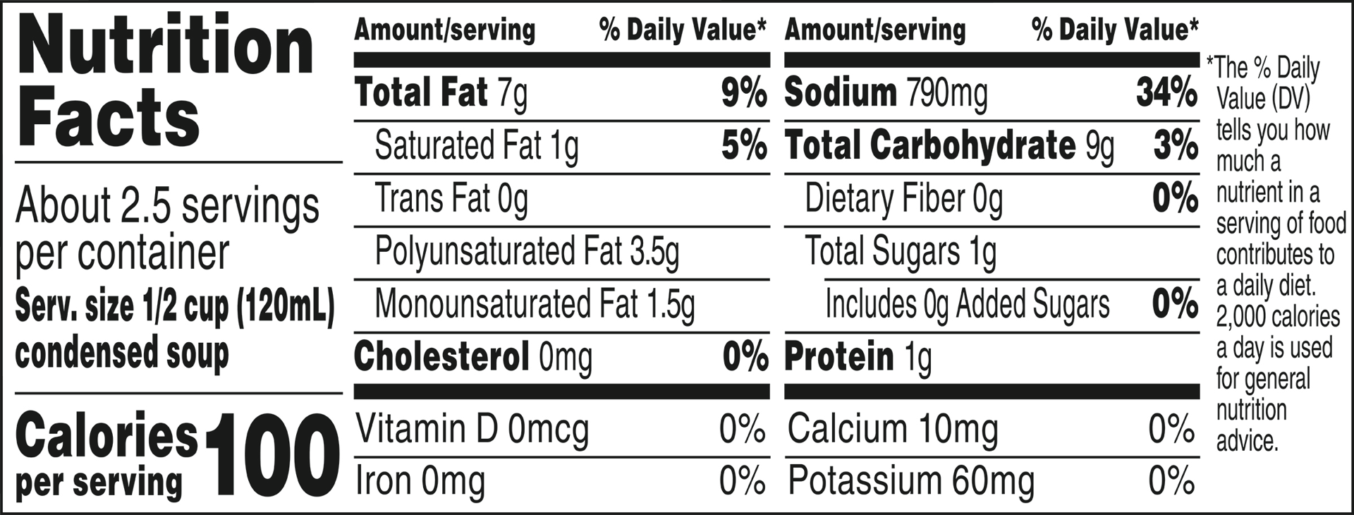 slide 3 of 5, Campbell's Condensed Gluten Free Cream of Mushroom Soup, 10.5 oz Can, 10.5 oz