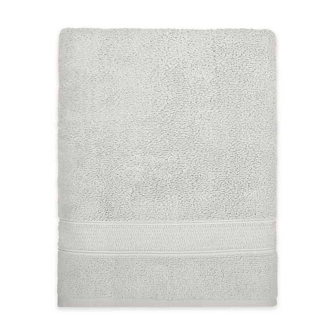 slide 1 of 1, Under the Canopy Organic Cotton Bath Towel - Silver, 1 ct