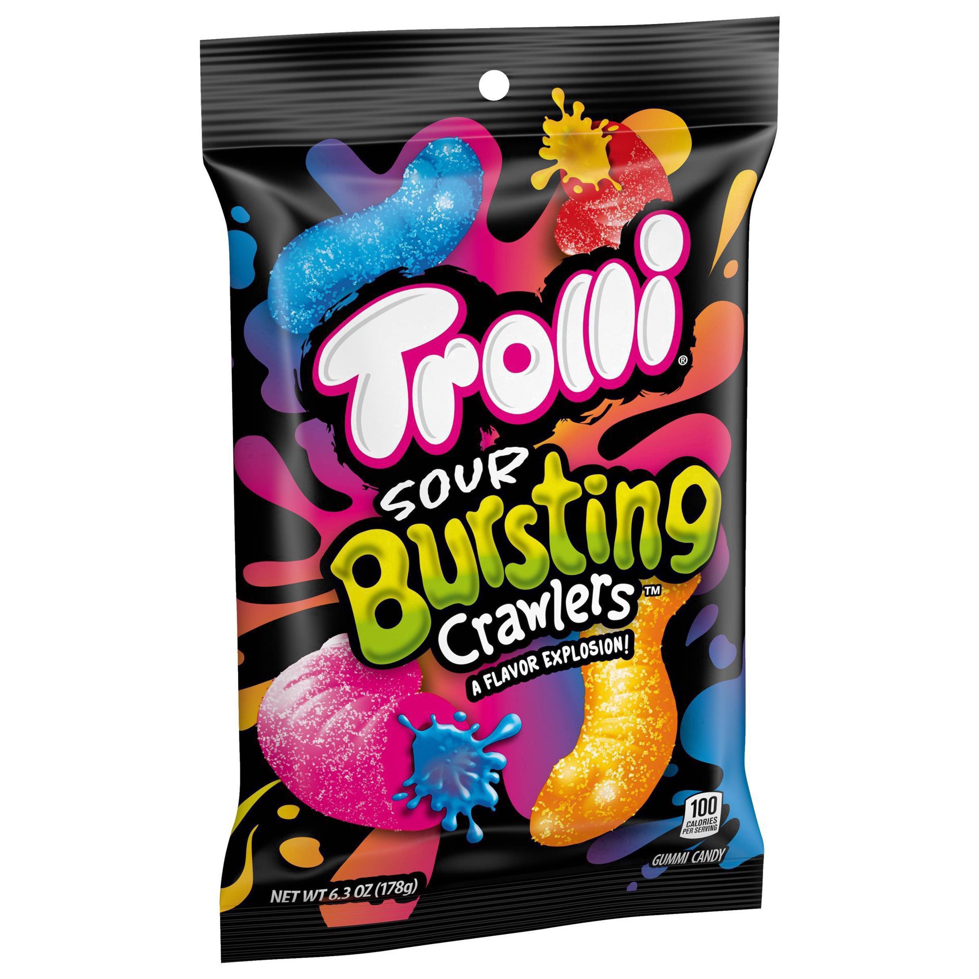 slide 7 of 23, Trolli Sour Bursting Crawlers Gummi Candy 6.3 oz, 6.3 oz