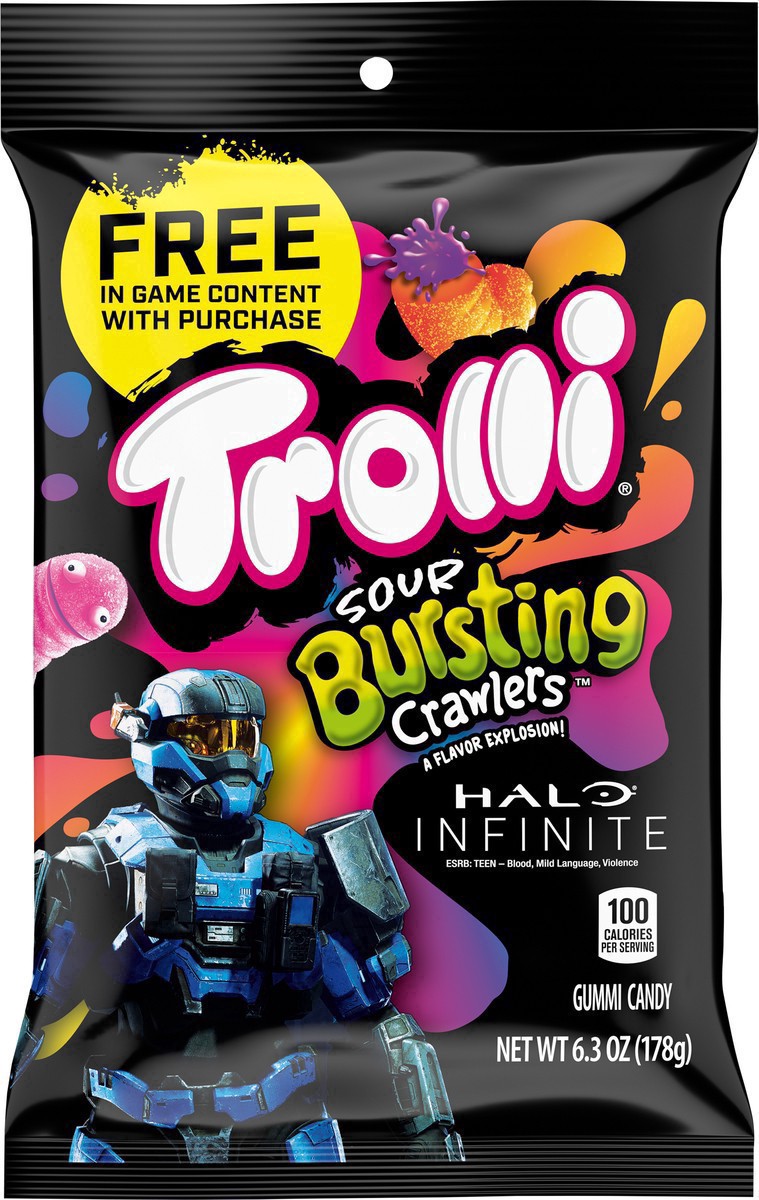 slide 9 of 23, Trolli Sour Bursting Crawlers Gummi Candy 6.3 oz, 6.3 oz