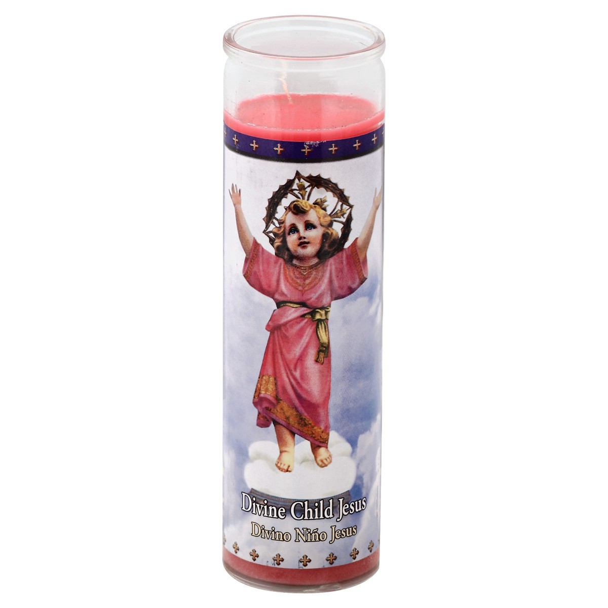 slide 2 of 2, St. Jude Divino Nino Jesus Candle, 1 ct