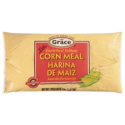 Grace Fine Enriched Yellow Corn Meal 1 4 lb