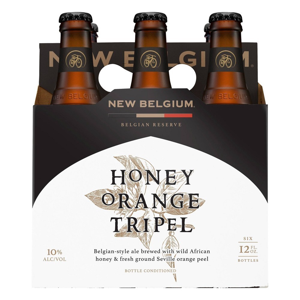 slide 2 of 3, New Belgium Honey Orange Trippel Beer, 6 ct; 12 fl oz