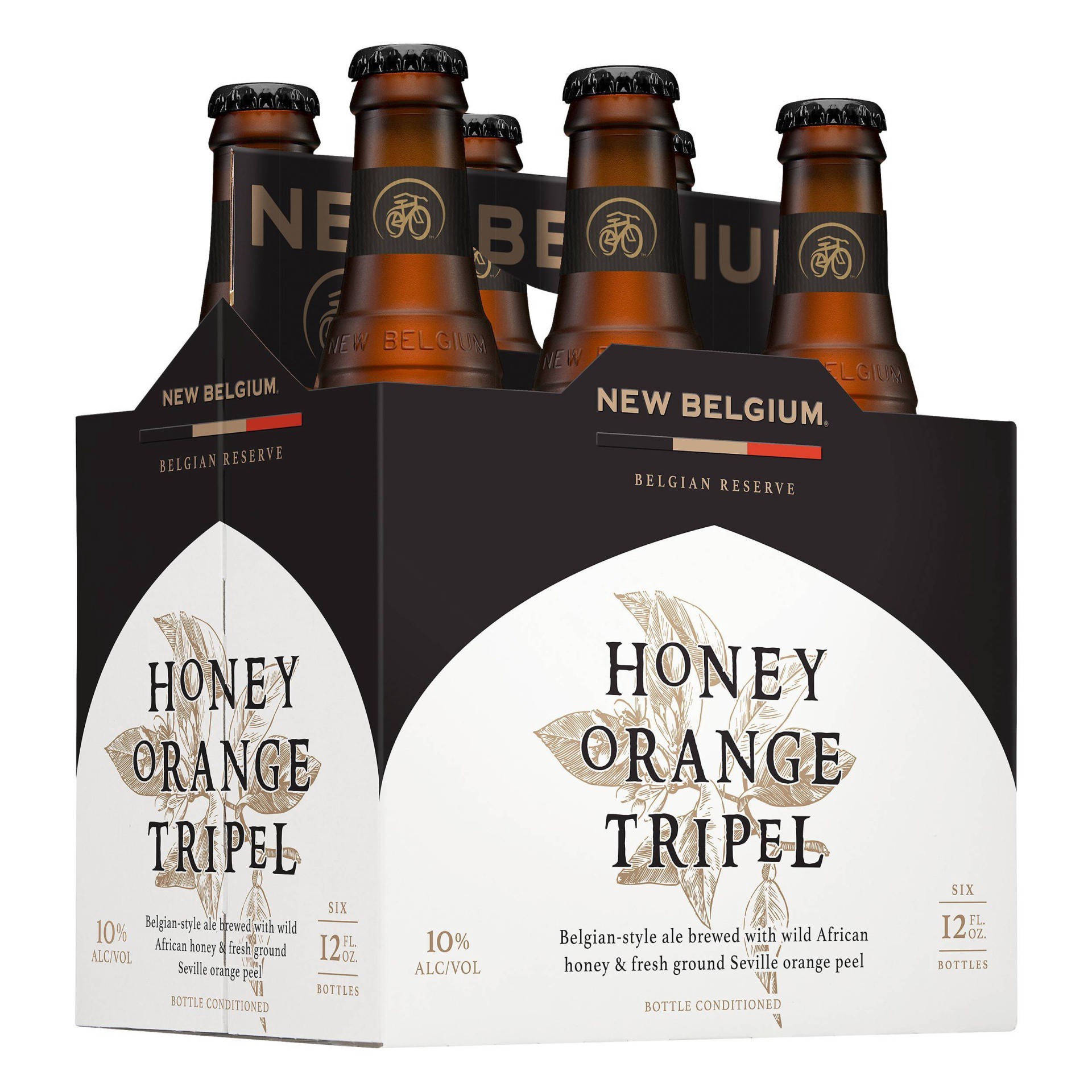 slide 1 of 3, New Belgium Honey Orange Trippel Beer, 6 ct; 12 fl oz