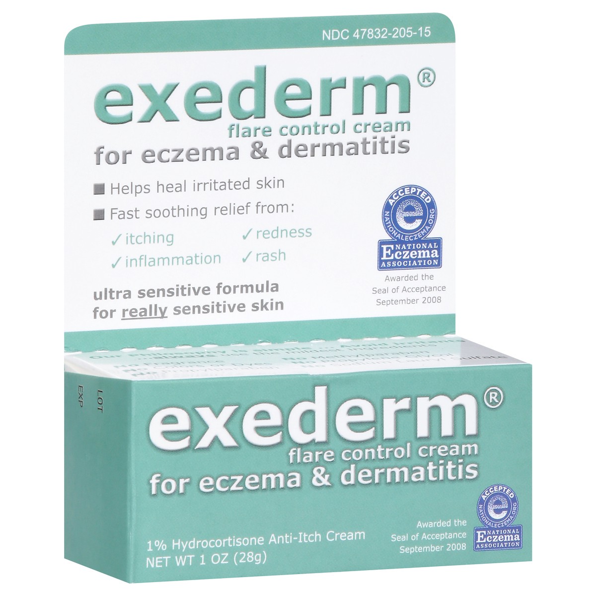 slide 8 of 9, Exederm Flare Control Cream for Eczema & Dermatitis 1 oz, 1 oz
