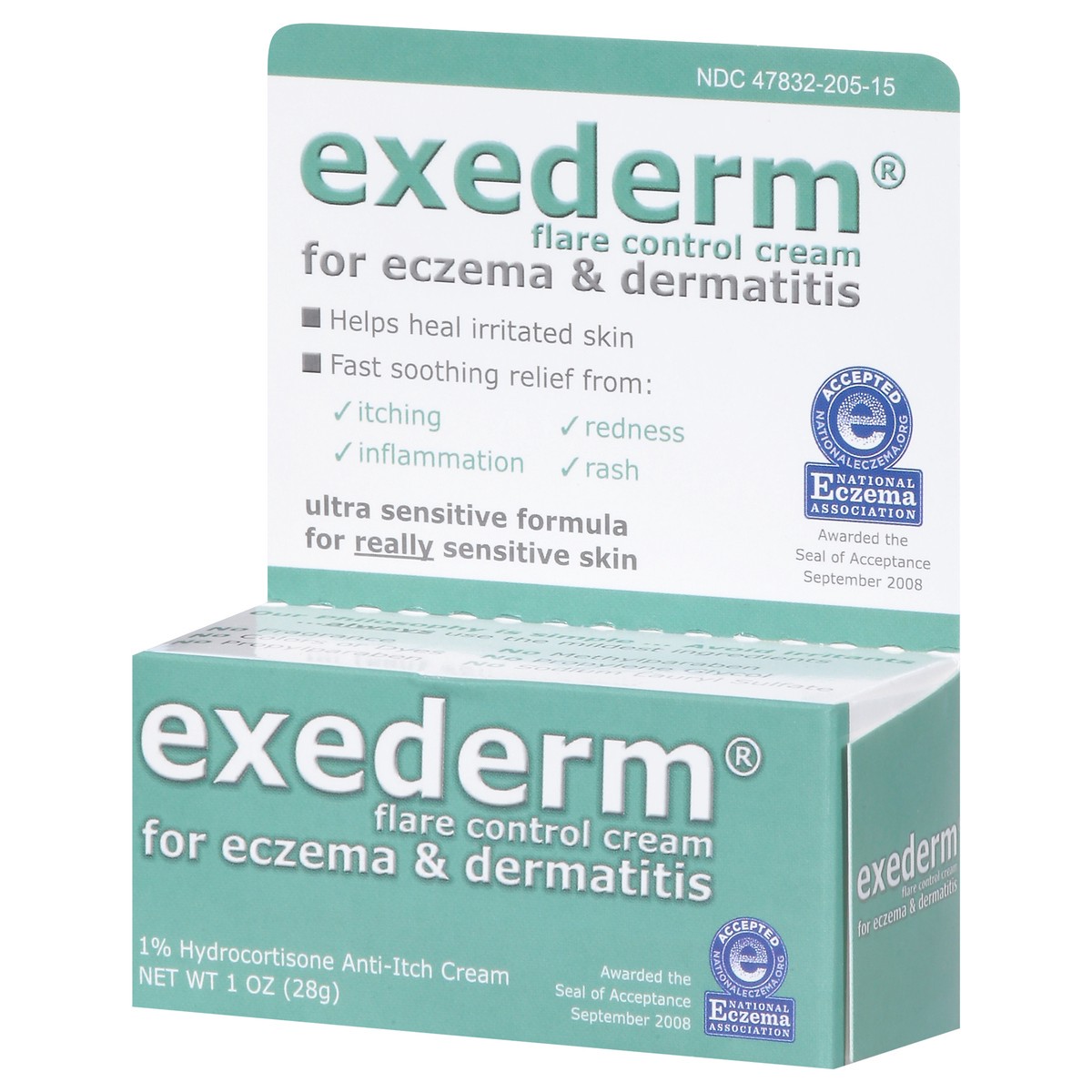 slide 9 of 9, Exederm Flare Control Cream for Eczema & Dermatitis 1 oz, 1 oz