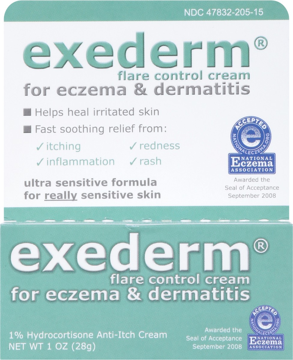 slide 4 of 9, Exederm Flare Control Cream for Eczema & Dermatitis 1 oz, 1 oz