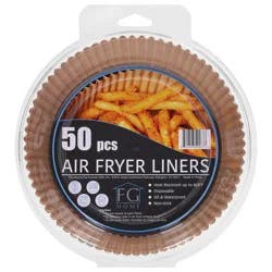 FG Home Air Fryer Liners - 50 ct