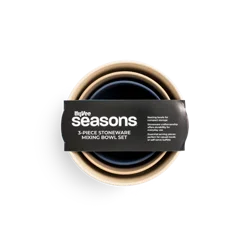 Hy-Vee Seasons 3-Piece Ceramic Mixing Bowl Set