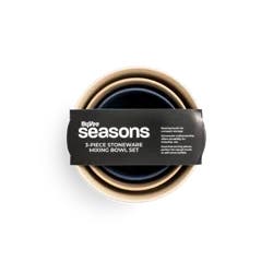 Hy-Vee Seasons 3-Piece Ceramic Mixing Bowl Set