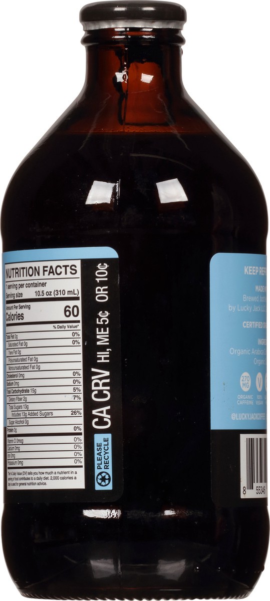 slide 3 of 14, Lucky Jack Nitro Infused Cold Brew Sweet Thing Coffee 10.5 oz, 10.5 oz