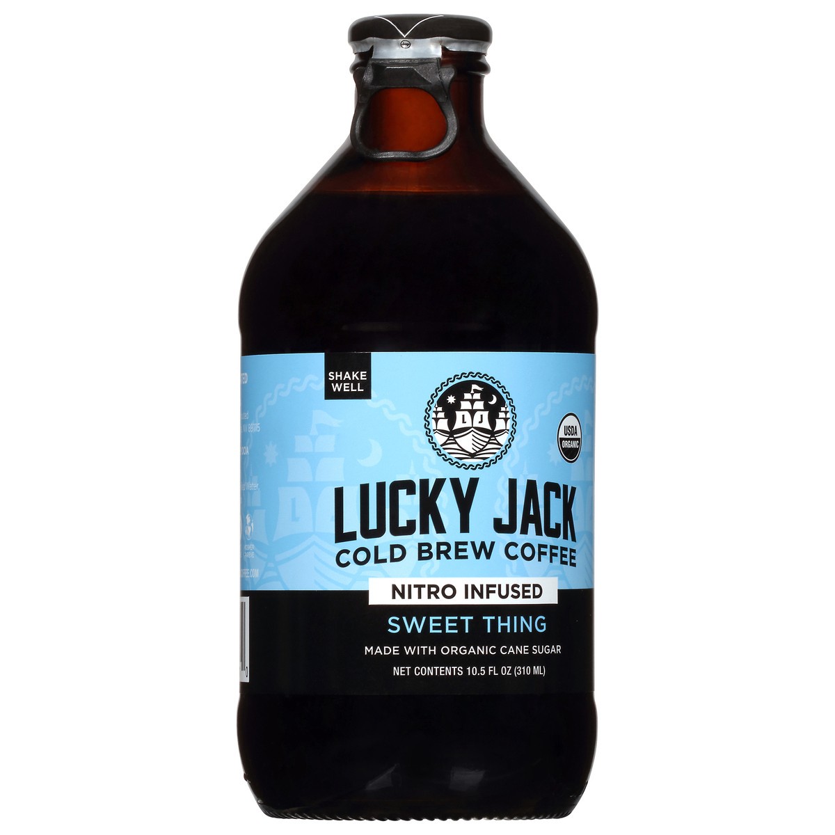 slide 6 of 14, Lucky Jack Nitro Infused Cold Brew Sweet Thing Coffee 10.5 oz, 10.5 oz