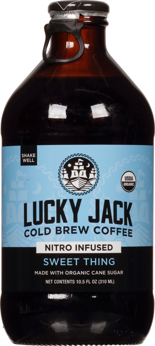 slide 1 of 14, Lucky Jack Nitro Infused Cold Brew Sweet Thing Coffee 10.5 oz, 10.5 oz
