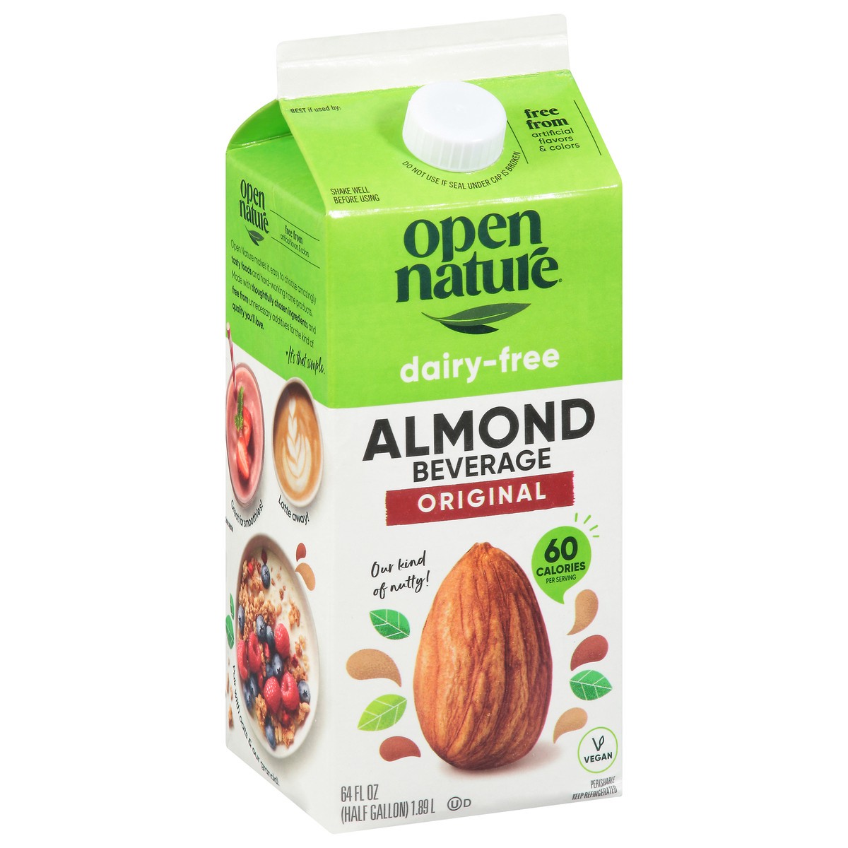 slide 7 of 9, Lucerne Dairy Farms Original Almond Milk, 64 oz