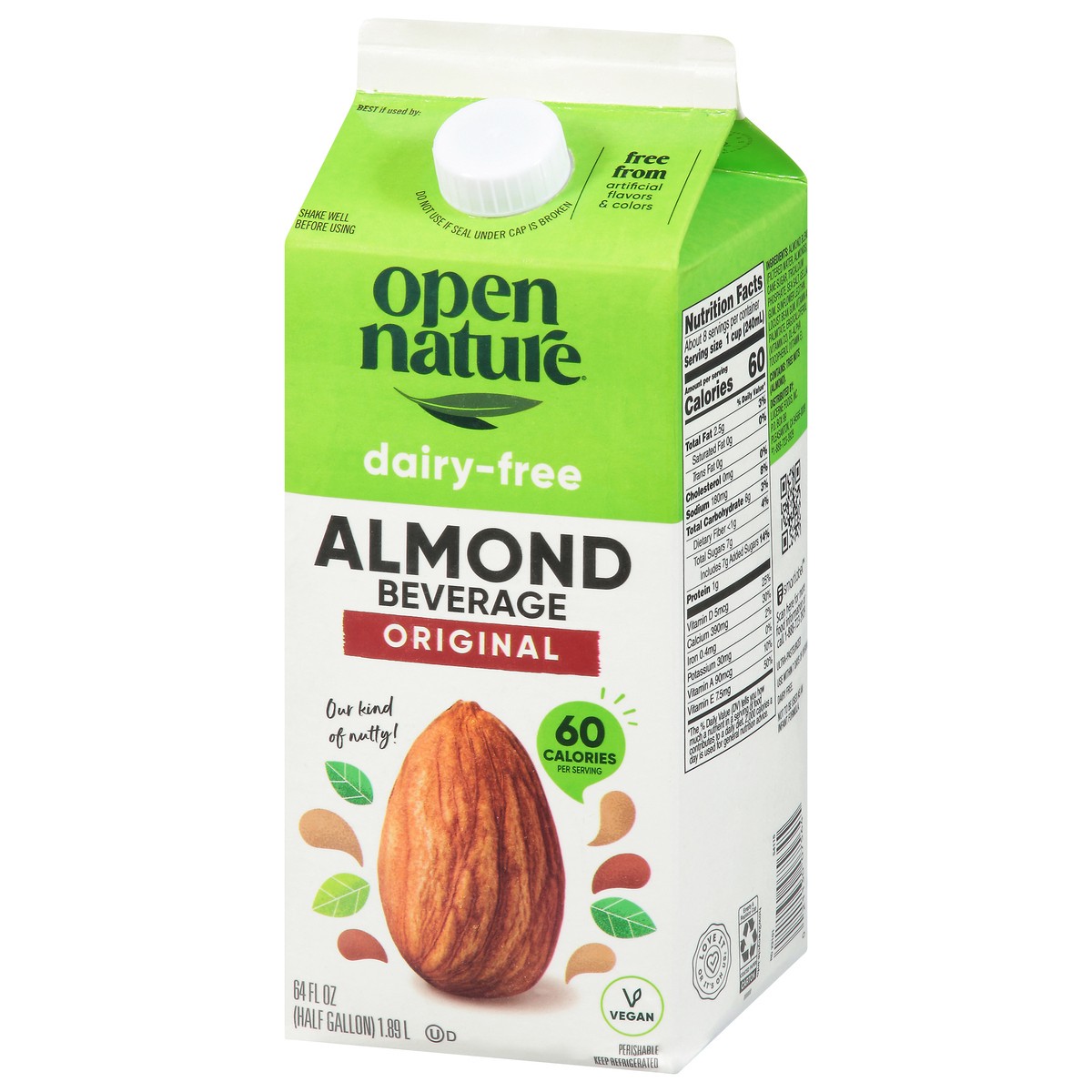 slide 2 of 9, Lucerne Dairy Farms Original Almond Milk, 64 oz