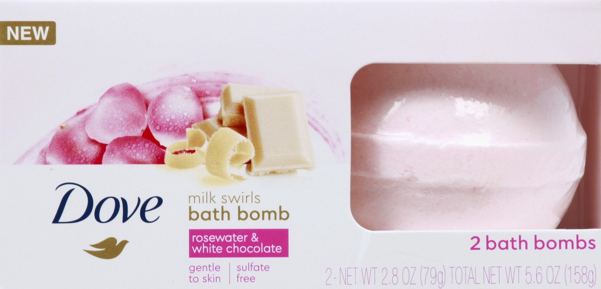 slide 3 of 4, Dove Bath Bombs 2 ea, 2 ct