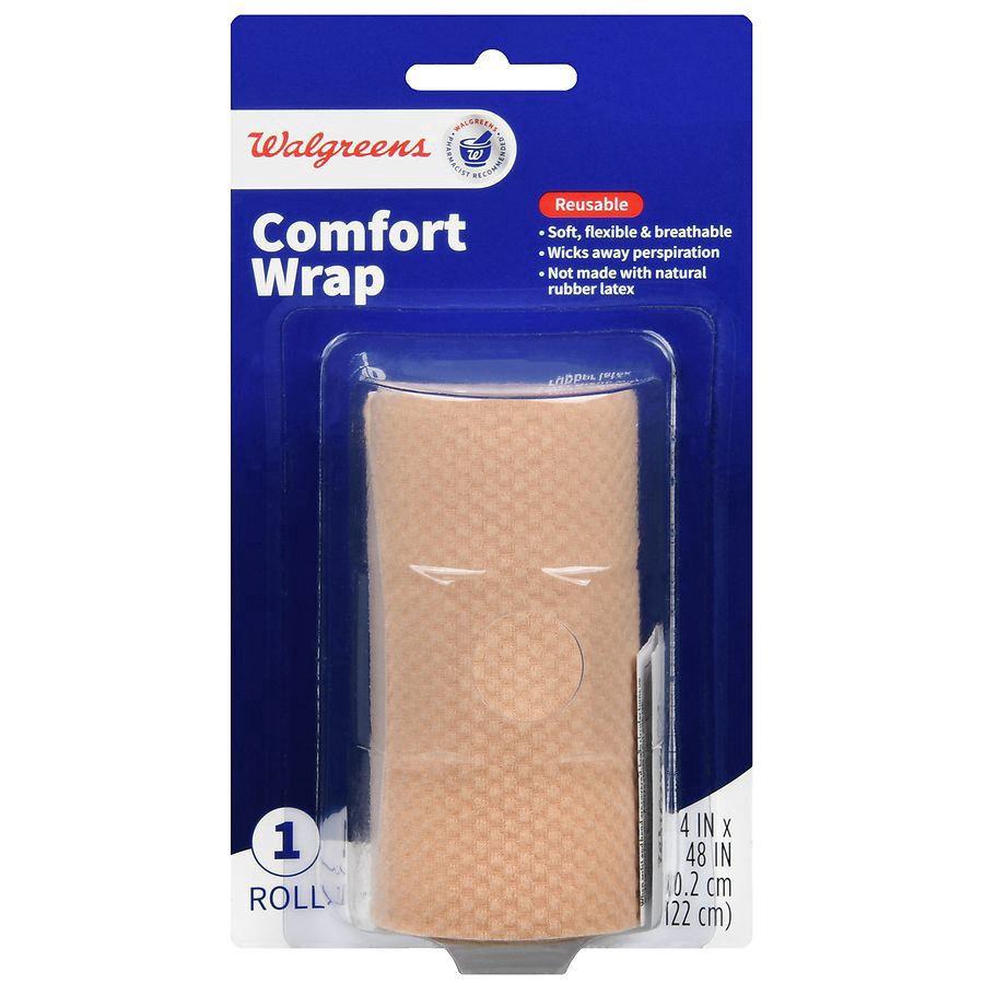 slide 1 of 5, Walgreens Comfort Wrap, 4 in x 48 in