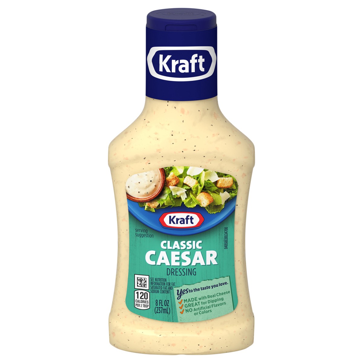 slide 1 of 5, Kraft Classic Caesar Dressing, 8 fl oz Bottle, 8 fl oz
