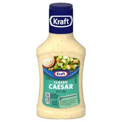 Kraft Classic Caesar Dressing, 8 fl oz Bottle