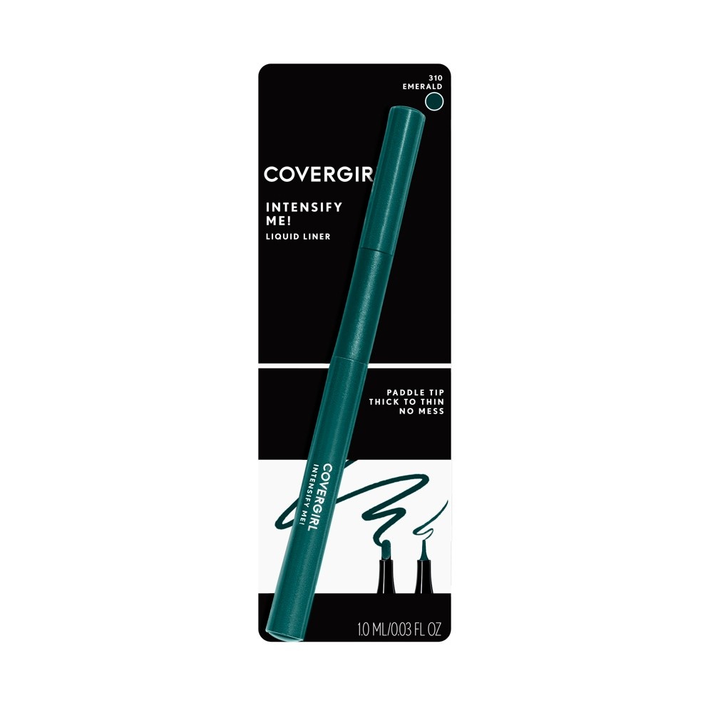 slide 6 of 8, Covergirl Intensify Me! Eyeliner 310 Emerald, 0.03 fl oz