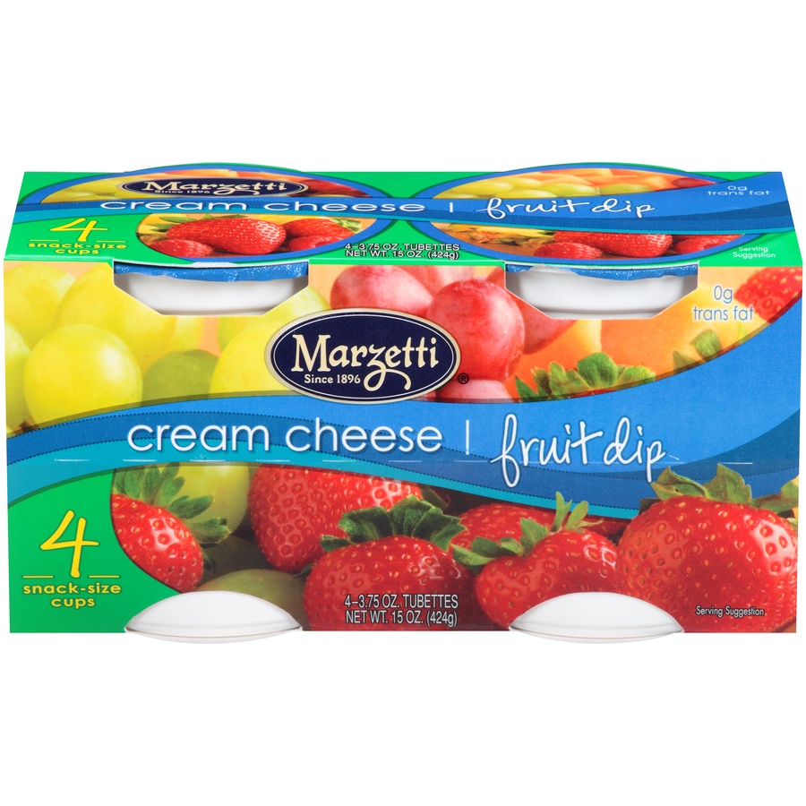 slide 1 of 8, Marzetti Cream Cheese Fruit Dip, 4/3.75 oz