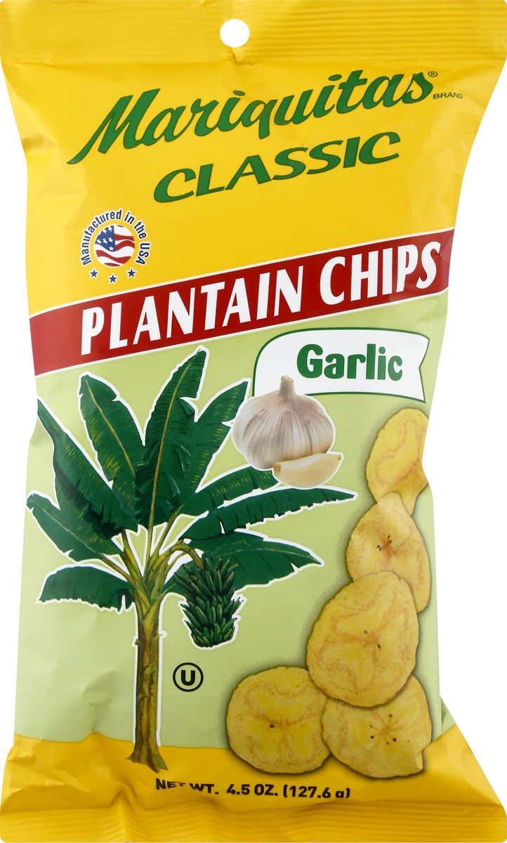 slide 5 of 9, Mariquitas Garlic Plantain Chips, 4.5 oz