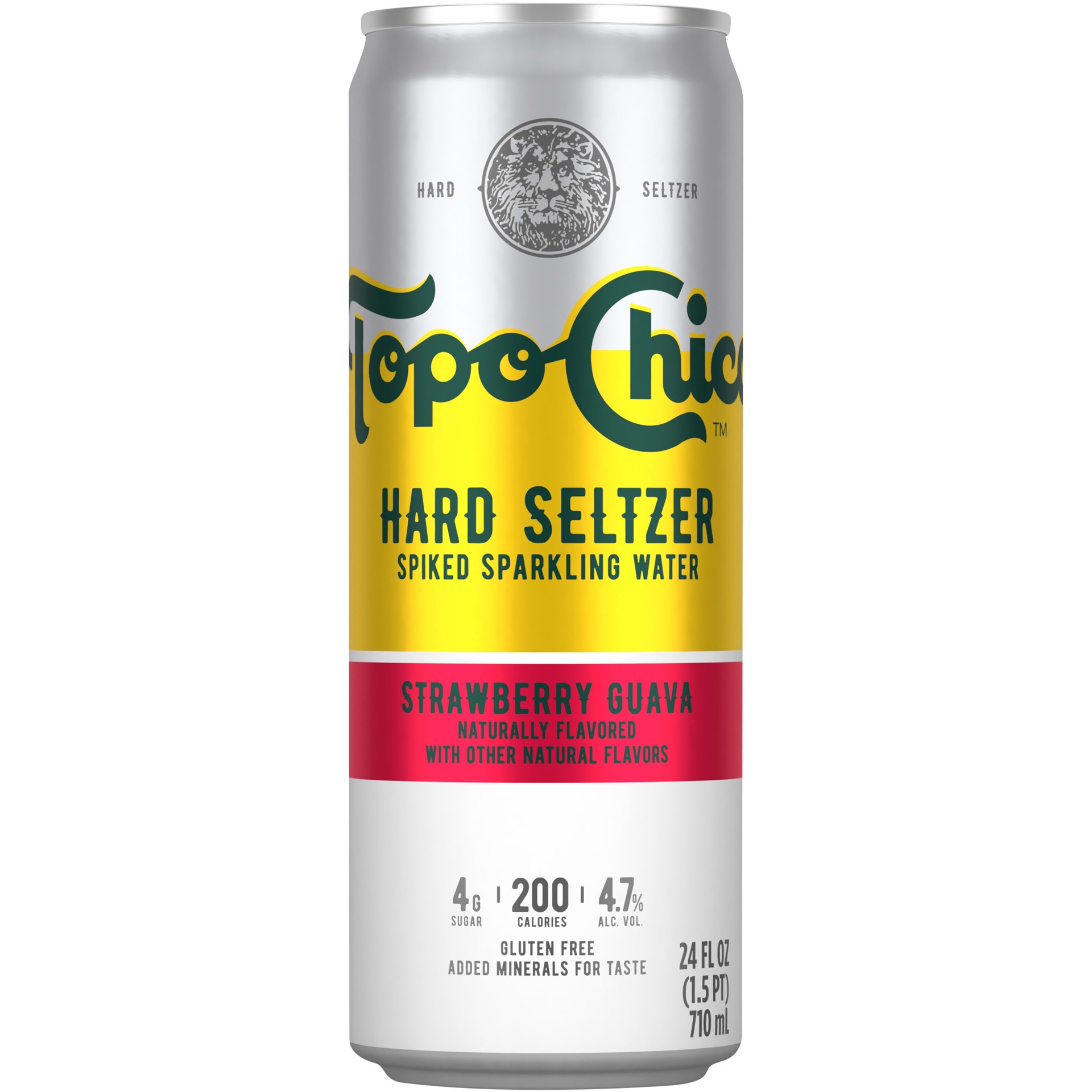 slide 3 of 4, Topo Chico Hard Seltzer, Strawberry Guava, 24 oz