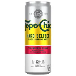 Topo Chico Hard Seltzer, Strawberry Guava