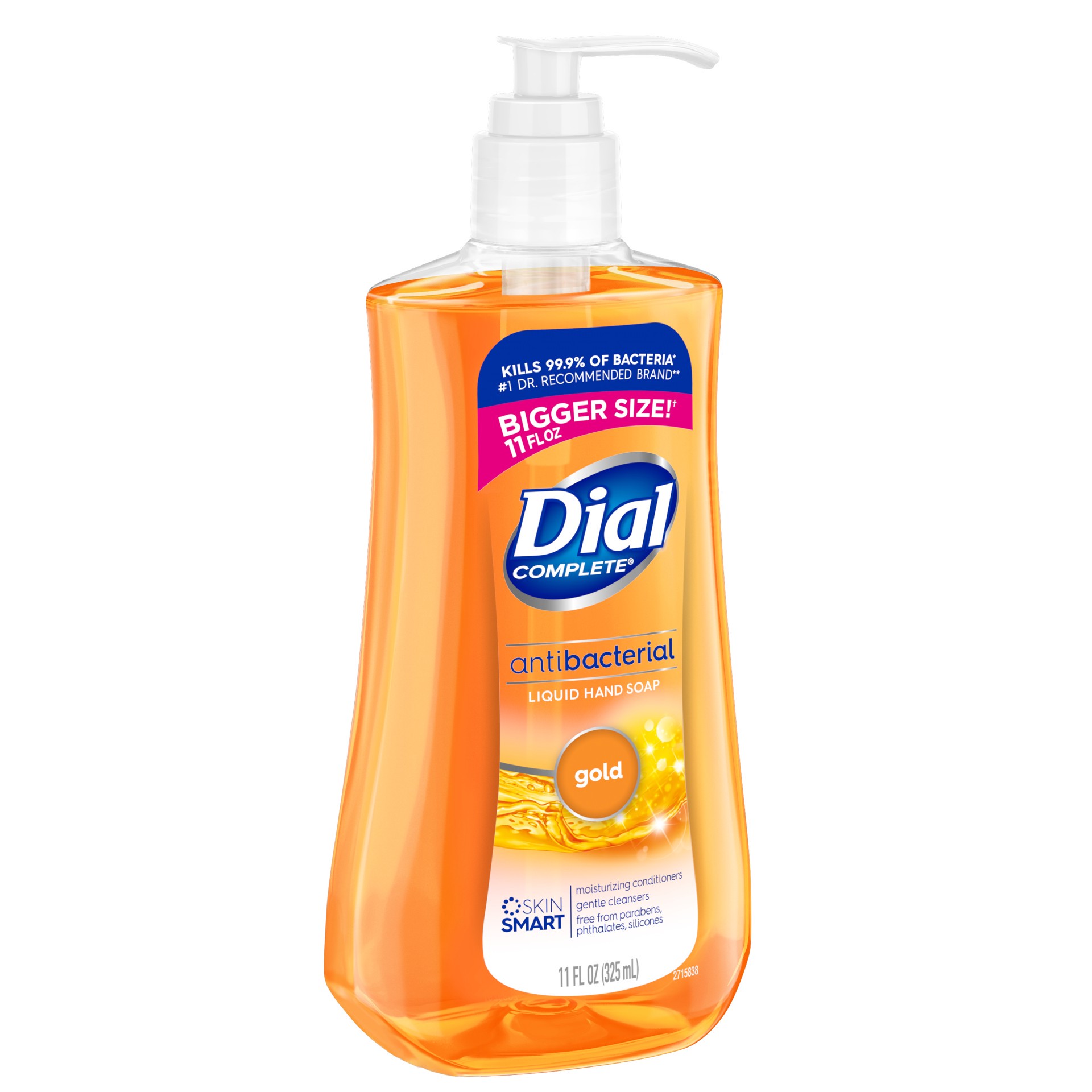slide 4 of 5, Dial Antibacterial Defense Gold Hand Soap + Aloe 11 fl oz, 11 oz