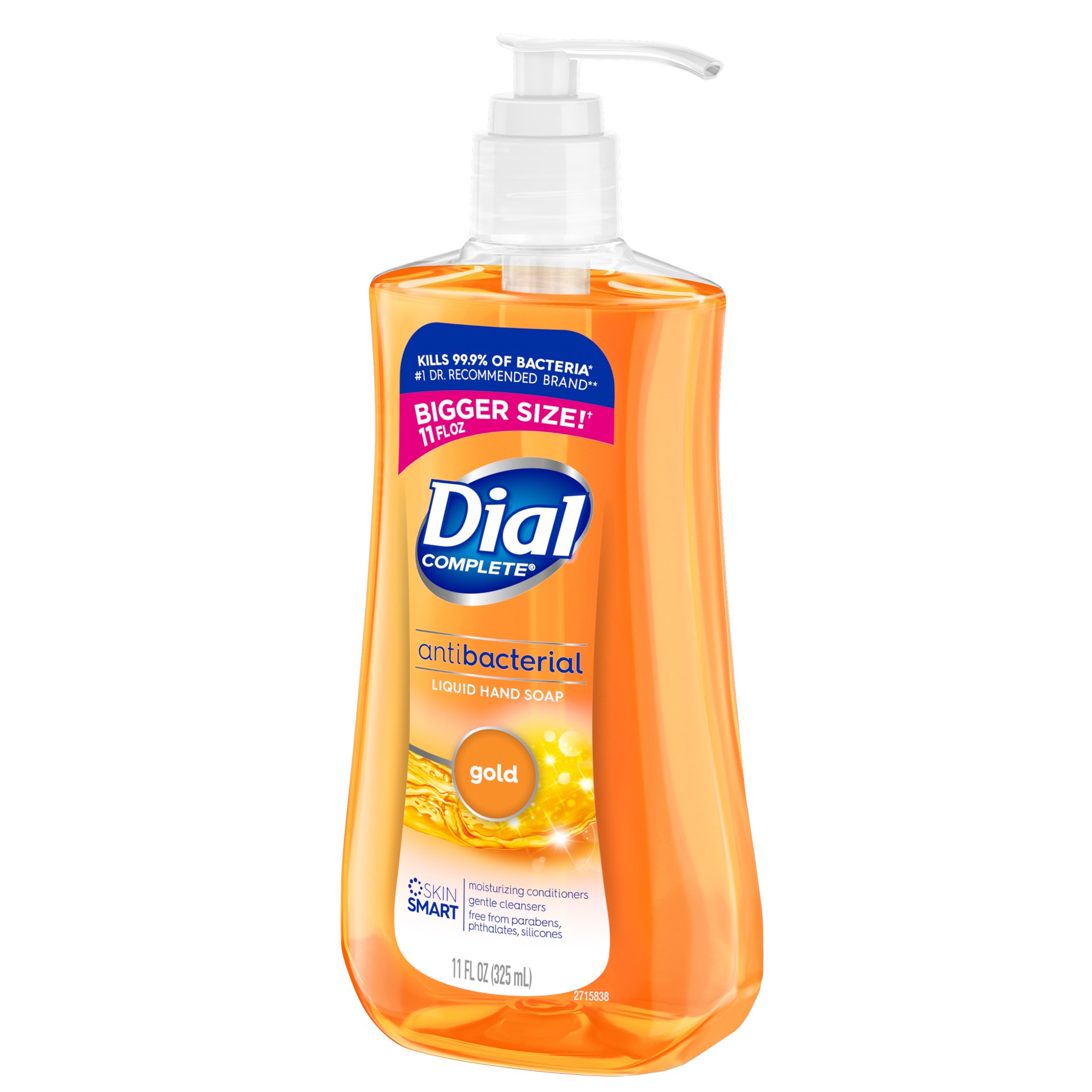 slide 2 of 5, Dial Antibacterial Defense Gold Hand Soap + Aloe 11 fl oz, 11 oz