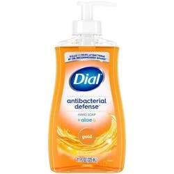 Dial Antibacterial Defense Gold Hand Soap + Aloe 11 fl oz