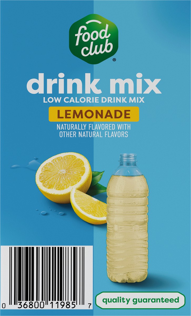 slide 11 of 12, Food Club +h To Go!, Lemonade Low Calorie Drink Mix - 10 ct, 10 ct